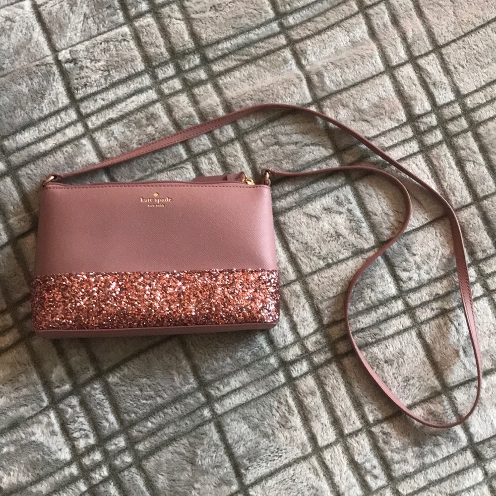 Pink Glittery Purse